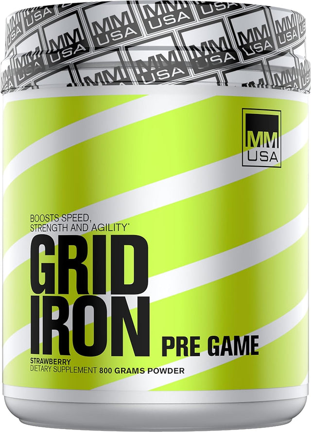 Gridiron Pre-Game: Advanced Athletic Performance Formula for Peak Results. Muscle Endurance Enhancers, Cognitive Boosters Strength, Essential Vitamins, Hydration and Electrolytes, Defeats Fatigue.