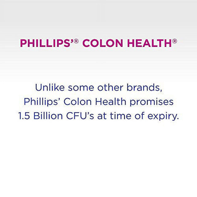 Phillips Colon Health Daily Probiotic Supplement, 30 Count