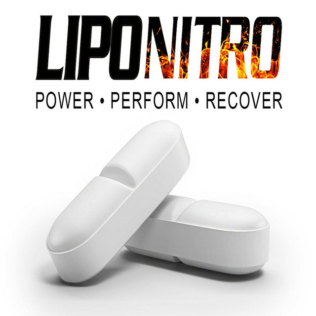 Liponitro Thermo-Burn Diet Pills with Nitro Energy, 120 Tablets - Intechra Health