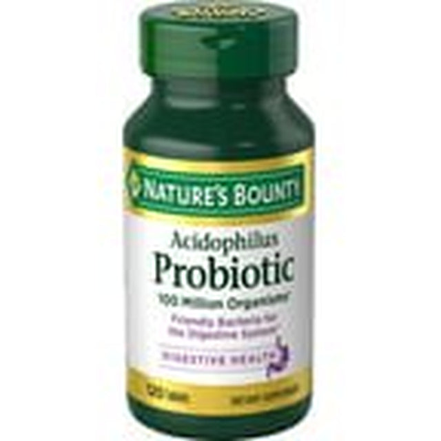 Nature’S Bounty Acidophilus Probiotic Supplement, 120 Tablets