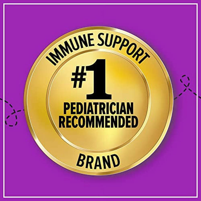 Zarbee'S Black Elderberry Syrup for Kids, Daily Immune Support with Vitamin C, Zinc & Real Elderberry, Childrens Liquid Supplement, 8 Fl Oz