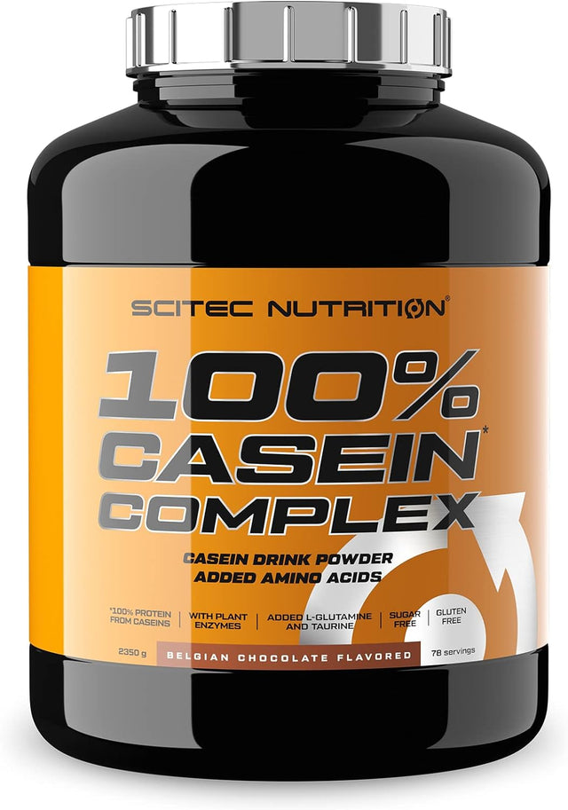 100% Casein Complex - 5.181 Lbs - Belgium Chocolat - Scitec Nutrition
