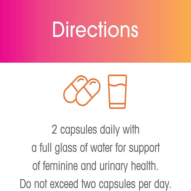 Vh Essentials Probiotics with Prebiotics and Cranberry Feminine Health Supplement - 240 Capsules (544-36) (2Pack)