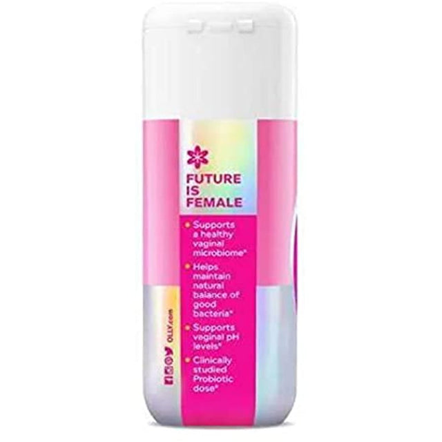 Olly Happy Hoo-Ha Women Probiotic 25 Capsules! Formulated with Multi-Strain Female-Focused Probiotic! Supports Vaginal Health and Ph Balance! Choose from 1 Pack, 2 Pack or 3 Pack! (1 Pack)