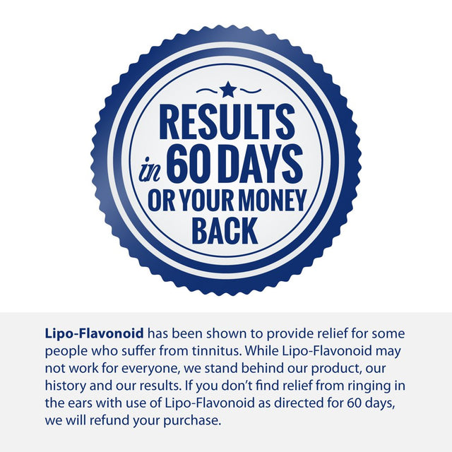 Lipo-Flavonoid plus Ear Health Supplement 100 Caplets