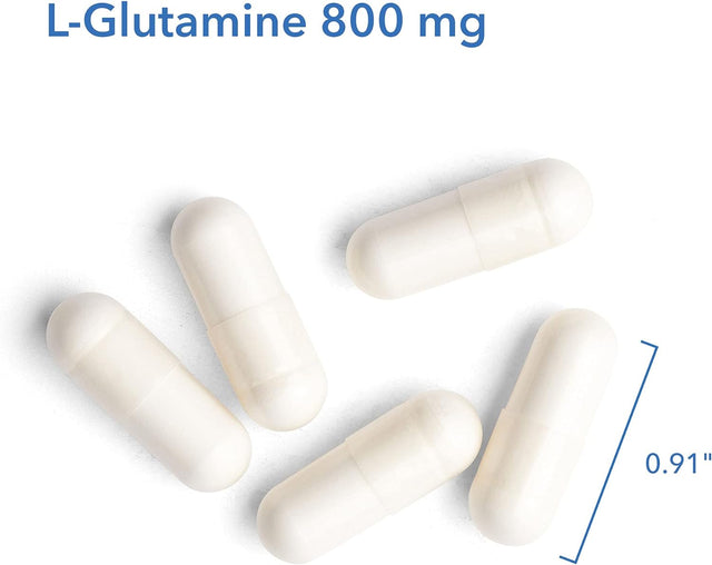 Allergy Research Group - L-Glutamine 800 Mg - Amino Acid - Brain and GI Tract Fuel - 250 Vegetarian Capsules