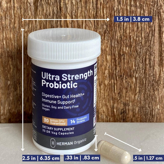 Herman Organic Ultra Strength Probiotic