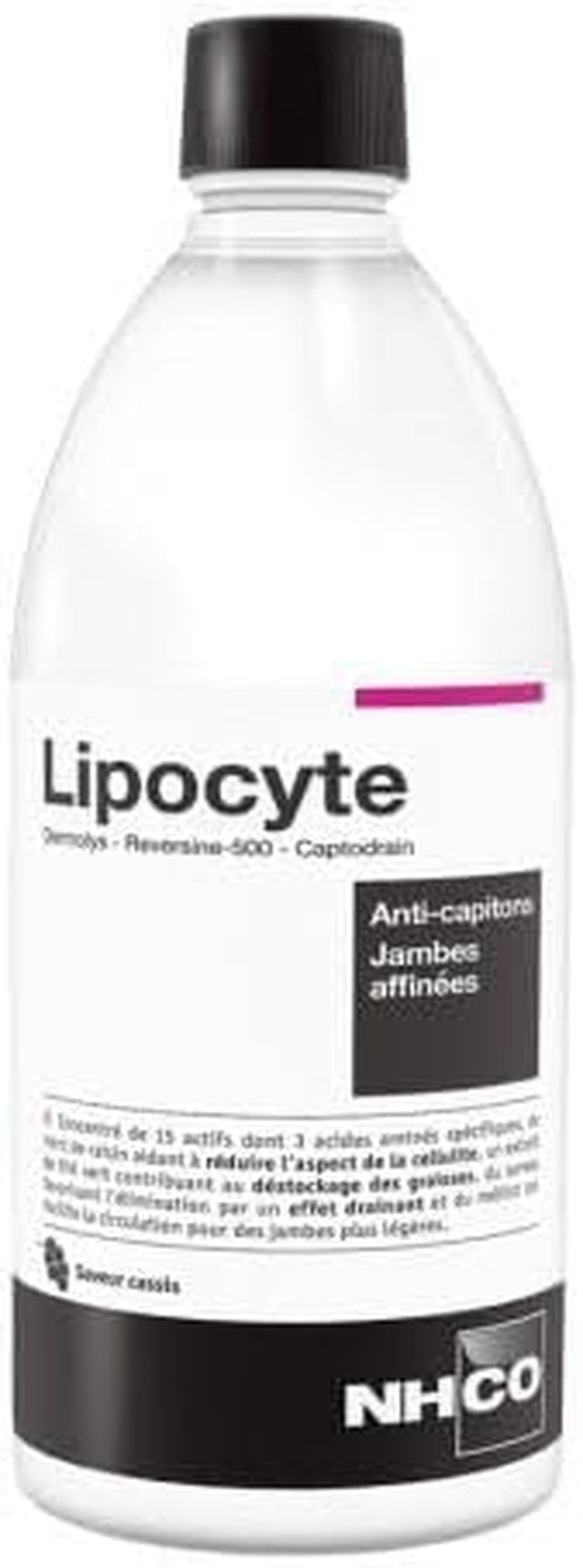 Lipocyte anti Capitons Cassis Reduces the Appearance of Cellulite for a Smoother Skin 500Ml