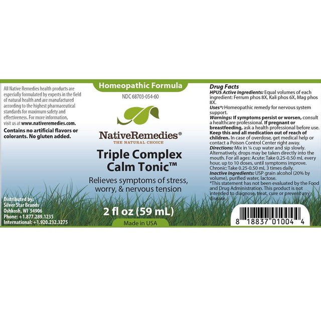 Native Remedies Tic Calm Combopack, 2 Ct