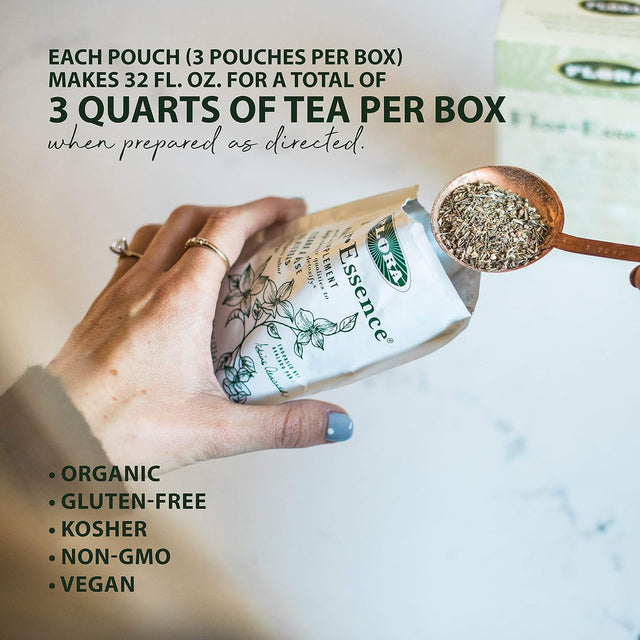 FLORA - Floressence Dry Tea Blend, Gentle Detox & Cleanse, 2.2 Oz