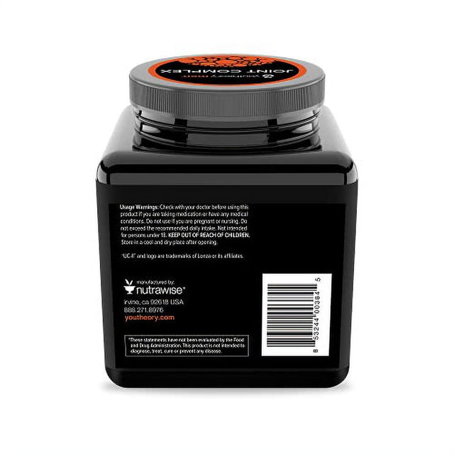 Youtheory Joint Complex for Men €“ with Boswellia, Ginger, Turmeric, & UC-II Collagen, 60 Tablets