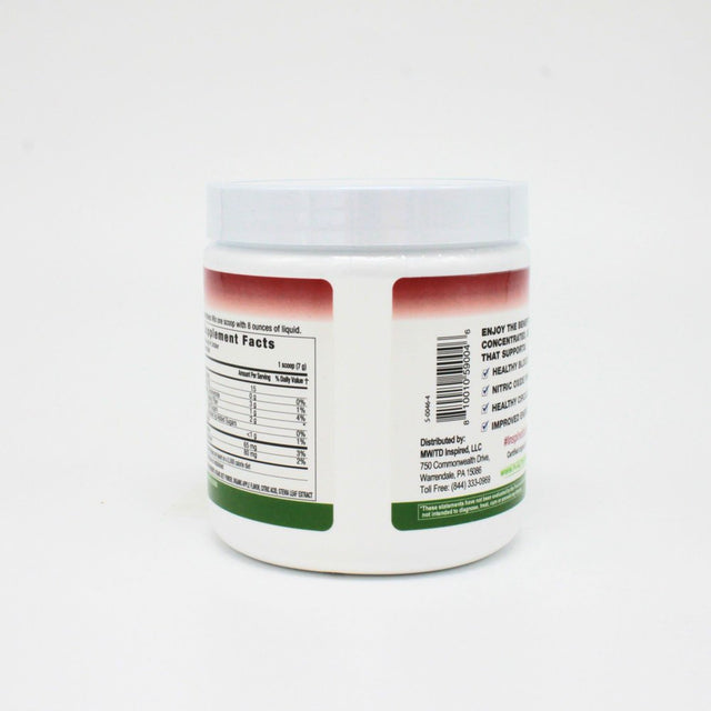 Performance Inspired Nutrition - Better Beet Powder - 100% Organic Beet – Boost Nitric Oxide – Apple Flavor - 30 Servings