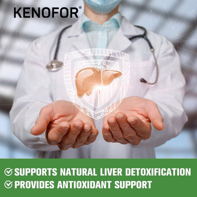KENOFOR Liver Cleanse Detoxification and Repair - Artichoke Extract Liver Health Formula for Liver Detoxification, Digestion and Cleansing.