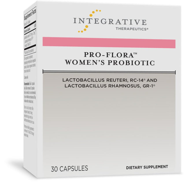 Integrative Therapeutics Pro-Flora Women'S Probiotic - Lactobacillus Rhamnosus GR-1 and Reuteri RC-14 Strains - Urogenital and Vaginal Health Support Supplement* - 30 Capsules