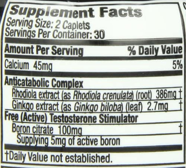 Testosterone Booster for Men Six Star Pro Nutrition Test Booster for Men Extreme Strength + Enhances Training Performance + Scientifically Researched Test Boost Supplement, 60 Pills