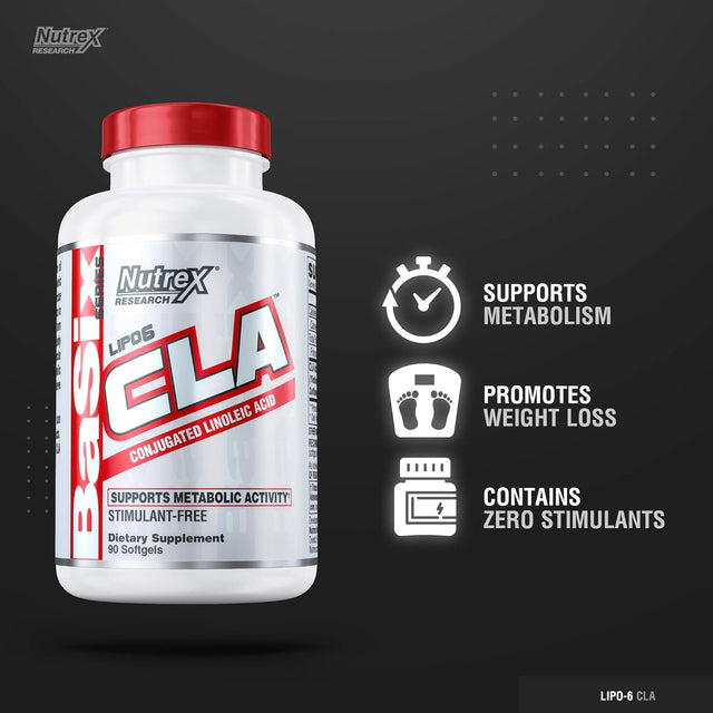 Nutrex Research Lipo-6 Cla, 90 Count