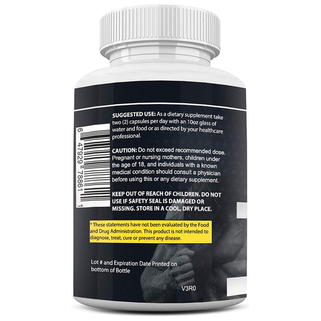 Pristine Pure Tribulus Terrestris 1300Mg with 45% Saponins - the Ultimate Testosterone Booster and Energy Enhancer, 90 Caps.