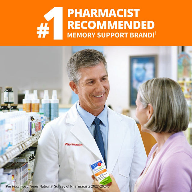 Prevagen Improves Memory - RS 10Mg, 30 Chewables Orange with Apoaequorin & Vitamin D Brain Supplement for Brain Health