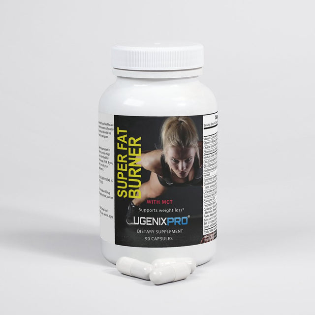 Ugenipro® Super Fat Burner with MCT 90 Capsules | Supports Weight Loss | Improves Liver Health | Suppresses Appetite