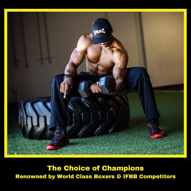 SNAC ZMA-5 Sleep Aid Supplement, Promote Muscle Recovery & Growth, Immune Support, & Restorative Sleep with Zinc, Magnesium & 5-HTP, Post Workout, before Bed ZMA Supplements 90 Veggie Capsules