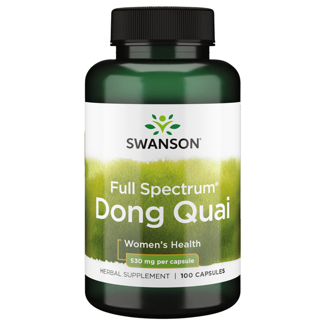 Swanson Dong Quai 530 Mg 100 Capsules