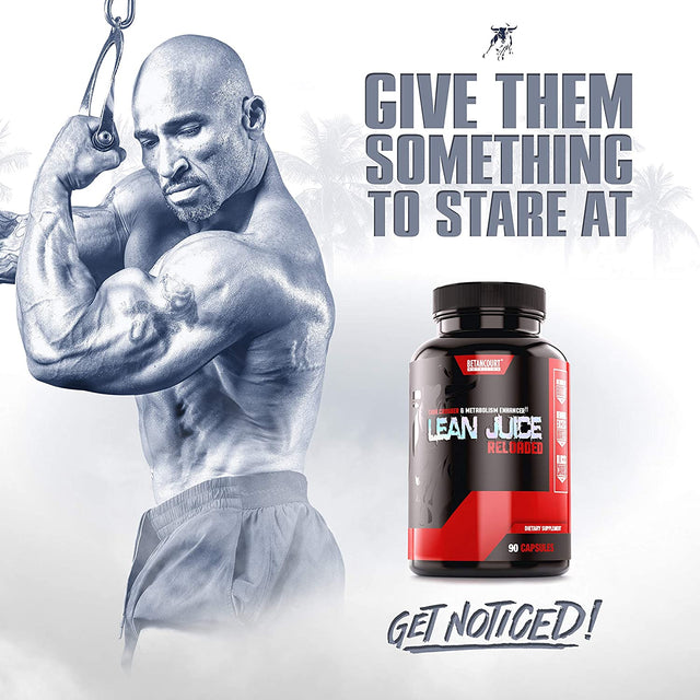 Betancourt Nutrition Lean Juice Metabolism Enhancer Supplement | Body Re-Composition Aid | Wellness + Vitality Ingredients | Stim Free | 90 Capsules