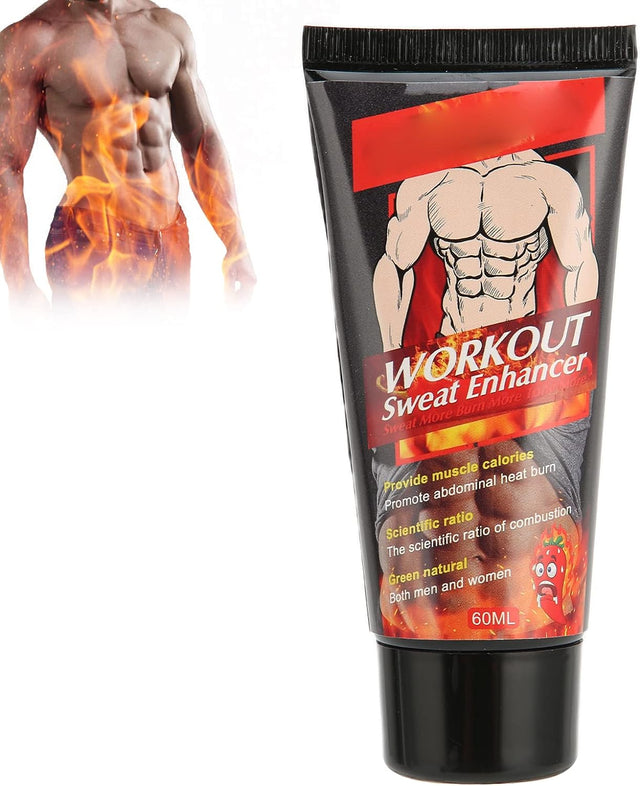 LIYJTK Fat Burning Cream for Belly, Slim Shaping Cream, Workout Sweat Enhancer Cream Weight Loss and Fat Burning Cream for Women and Men 60Ml