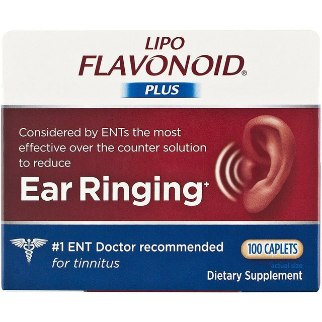 Lipo-Flavonoid plus Ear Health Supplement 100 Caplets