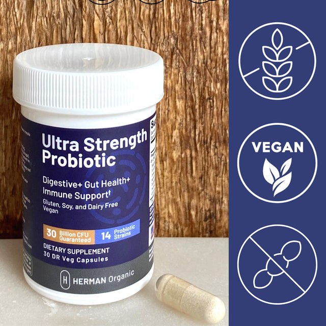 Herman Organic Ultra Strength Probiotic