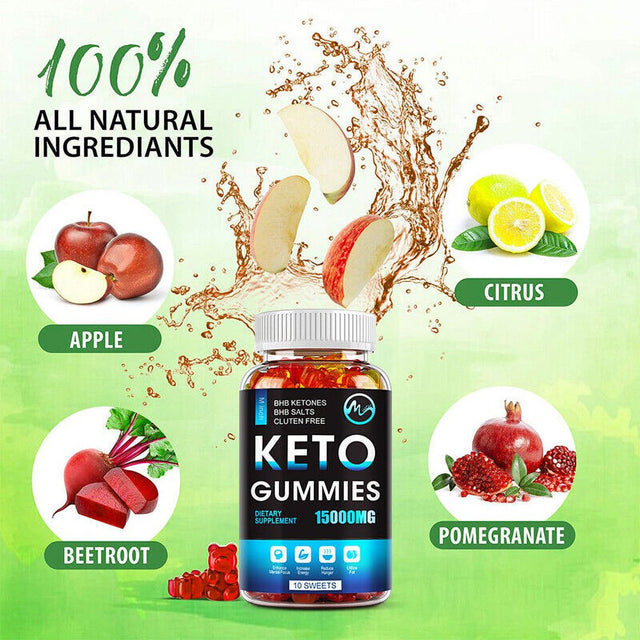 Keto ACV Gummies Keto Diet Pills Weight Loss Fat Burner Appetite Suppressant