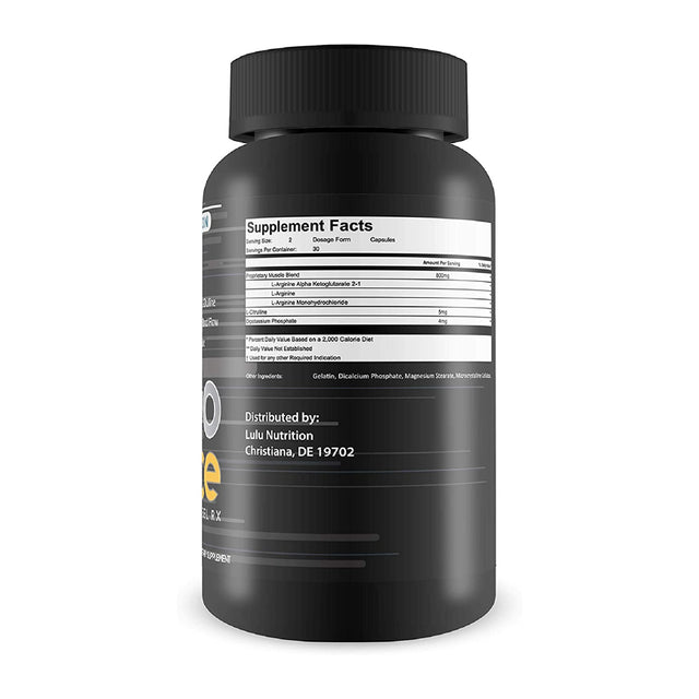 Go Force - Nitric Steel RX - Male Support and Energy Boost - Increased Blood Flow - Increased Nutrient Delivery - L Citruline - Natural Testosterone Support