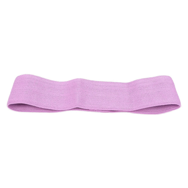 Cosiki Exercise Resistance Band, Elastic Stretching Bands Bands for Working Out Booty Bands Exercise Band for Yoga for Leg Beauty(Plain Purple M(76Cm))