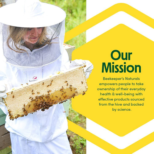 Beekeeper'S Naturals B.Smart Brain Fuel, Memory and Focus Liquid Vials, 3-Pack