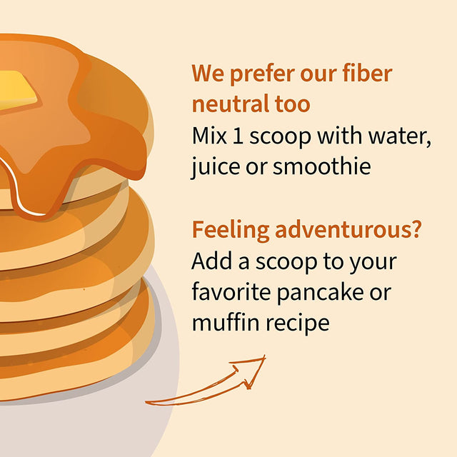 Garden of Life Fiber Supplement, Raw Organic Fiber Powder, 30 Servings, 15 Organic Superfoods, Probiotics, Omega-3 ALA, 4G Soluble Fiber, 5G Insoluble Fiber for Regularity, Psyllium Husk Free Fiber