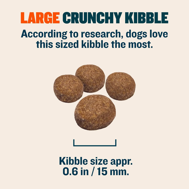 Classic Fresh Catch Chicken, Rice & Fish Recipe - Slow-Cooked, Nutritious Puppy & Dog Food, Large Kibble Wholesome Dog Food, Natural Dog Food W/Added Vitamins, Minerals, & Nutrients, 12 Lbs