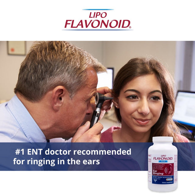 Lipo Flavonoid plus Inner Ear Health Formula , 90 Caplets, Pack of 3