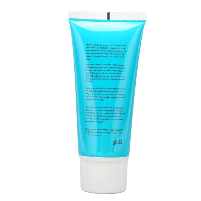 Airshi Fat Burning Cream, Moisturizing Slimming Cream Tighten Skin Promote Metabolism Eliminate Edema for Abdomen