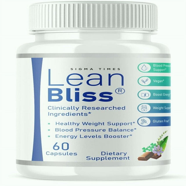 Lean Bliss Weight Loss Pills, Burn Fat & Boost Metabolism 60 Capsules