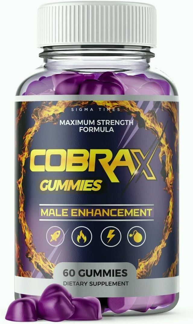 Cobrax Gummies Male Enhancement 60 Count