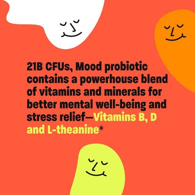 Jetson Health Brain Health and Focus Support Mood Probiotic Supplement, 21 Billion CFU, 31 Ct.