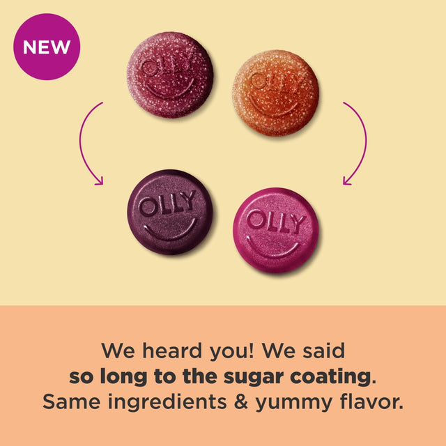 OLLY Kids Multivitamin + Probiotic Gummy, Daily Digestive Supplement, Zinc, Berry, 100 Ct