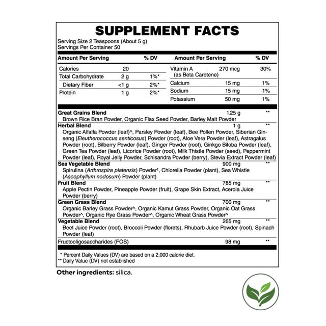 Super Greens - Digestive Cleanse | 250G