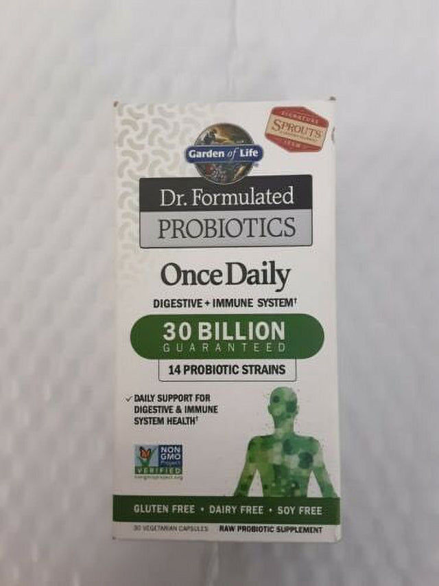 Garden of Life Dr. Formulated Probiotics Once Daily Shelf-Stable 30 Capsules
