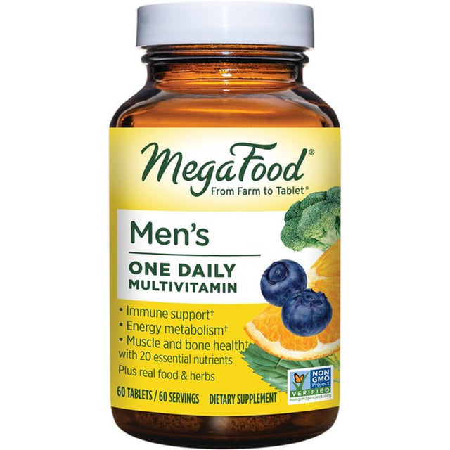 Megafood Men'S One Daily Multivitamin 60 Tabs