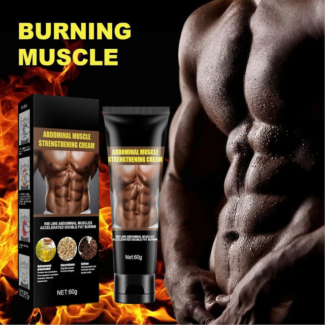 Abdominal Muscle Cream, Tummy Shaper Cream Increase Circulation 60G Improve Sweating for Gym Use