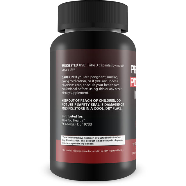 Pro Viltrex Powflex XY - Male Muscle Growth & Prostate Support - Promote Lasting Stamina, Energy, & Power - Support Healthy Hormone Production - Aid Blood Flow & Circulation - Men'S Health Supplement