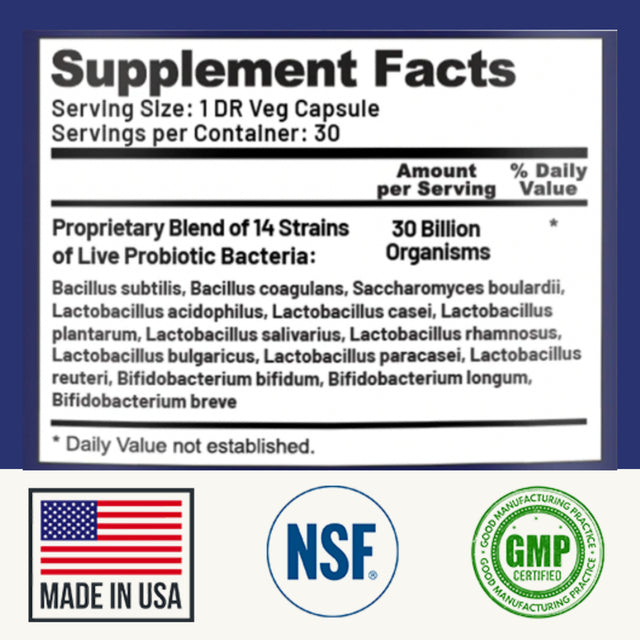 Herman Organic Ultra Strength Probiotic