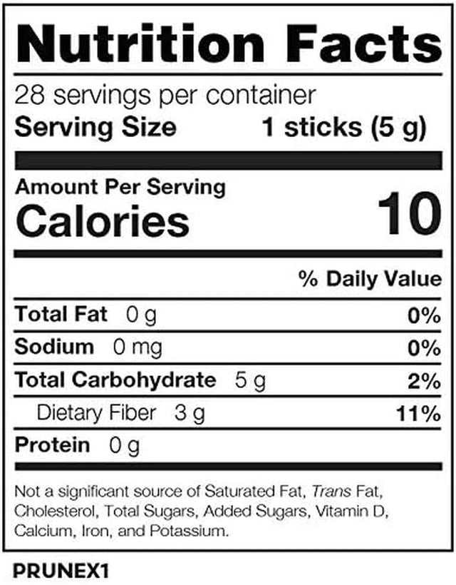 Fuxion Health Products (Prunex 1, 28 Sticks)