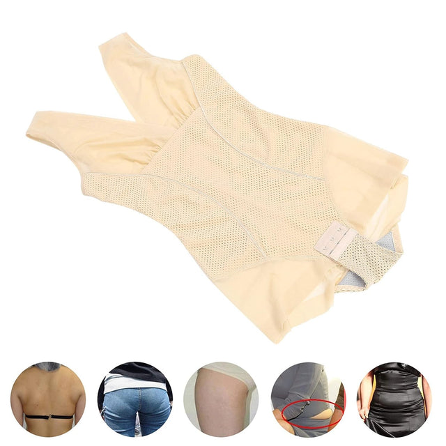 Postpartum Shapewear, Superb Workmanship Lightweight and Beautiful Girdle Bodysuit for Home(L)