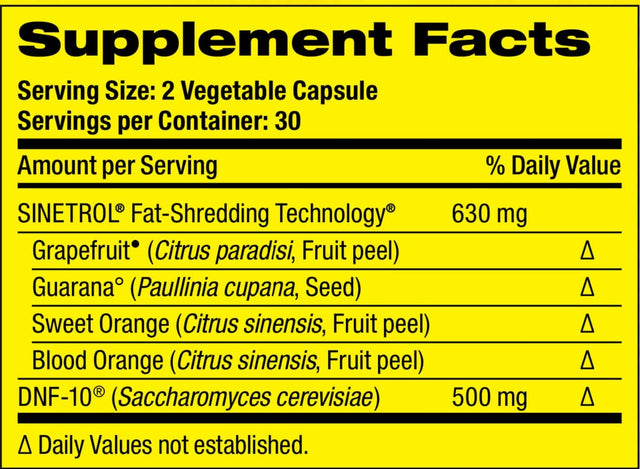 Pharmafreak Lean Freak - Hybrid Weight Loss & Satiety Enhancer - 60 Ct - Full 30 Day Supply - Featuring Clinically Proven Sinetrol & DNF-10 for Maximum Results - 60 Veggie Caps